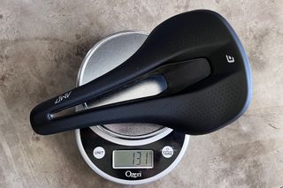 The Cadex Amp Saddle weighs in at just 131 grams