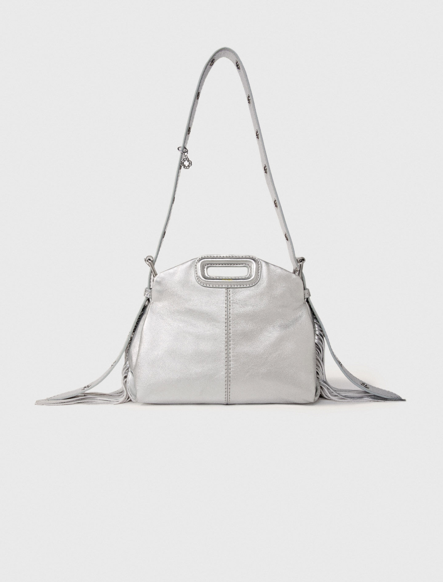 Metallic Leather Miss M Mini Bag