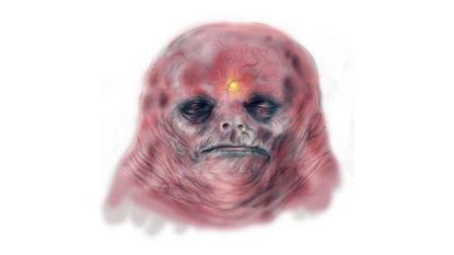 BioShock helmetless Big Daddy concept art