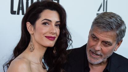 George Clooney in 'trouble', Amal Clooney and George Clooney attend the "Catch 22" UK premiere on May 15, 2019 in London, United Kingdom