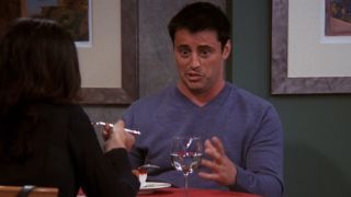 Matt LeBlanc as Joey Tribbiani on Friends.