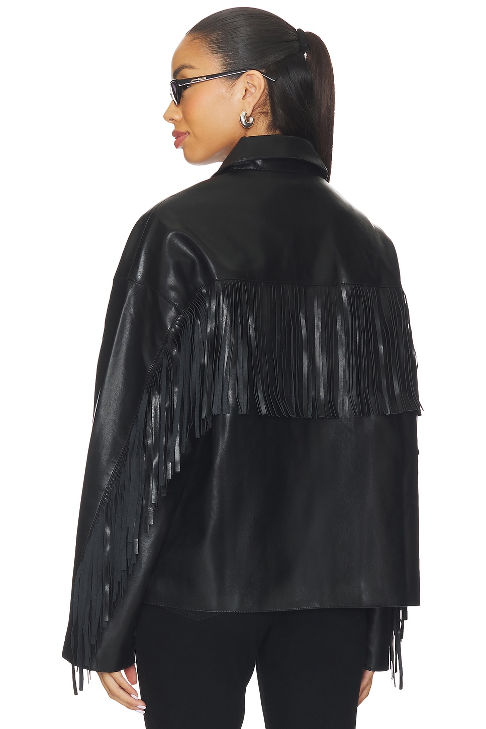 Mia Faux Leather Jacket