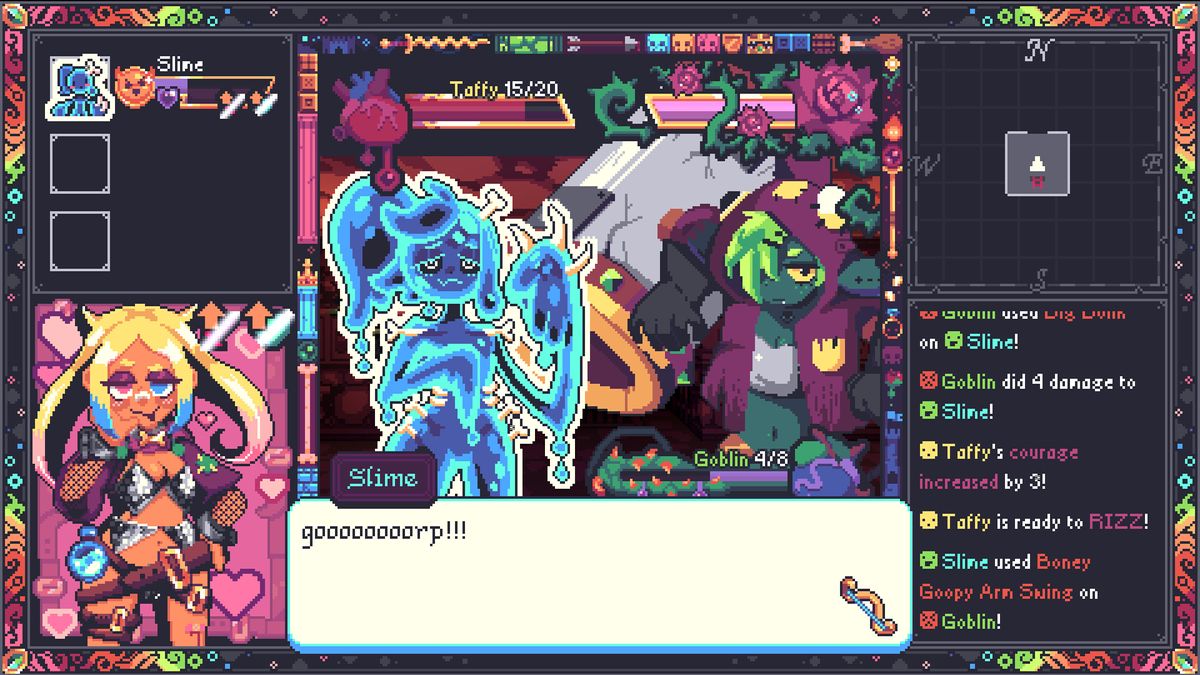 This bizarre indie game challenges you to ‘rizz’ monster girls in a fantasy dungeon