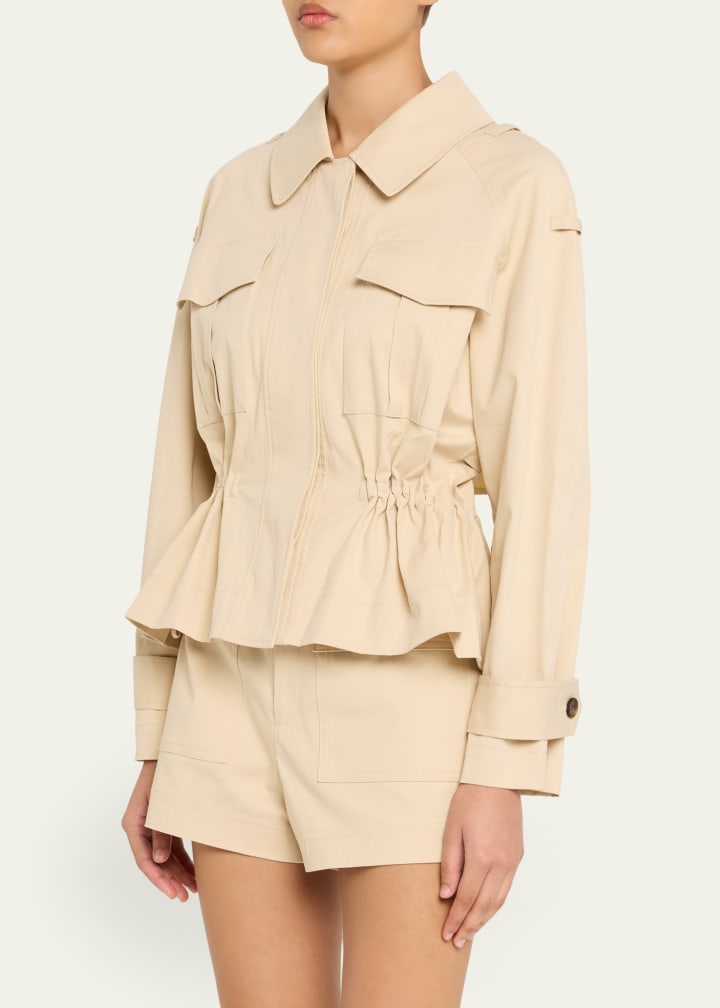 Maeve Short Trench Jacket