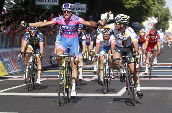 Cavendish tells Petacchi just how he feels