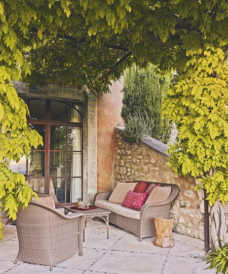 Garden patio idea