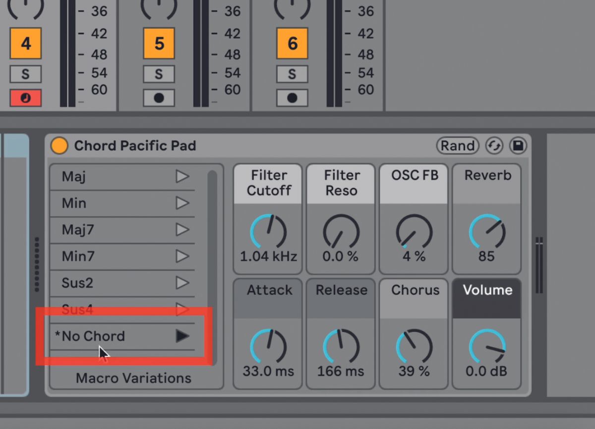 How to make a track in Ableton Live 11 Lite: creating easy chords with ...