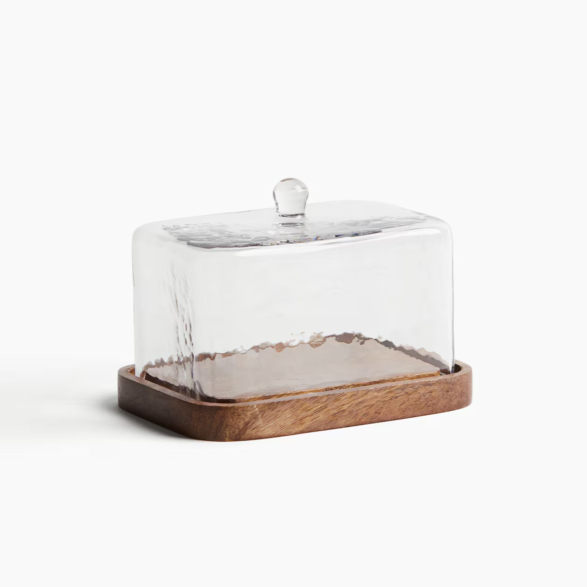 Butter Dish with Glass Cover