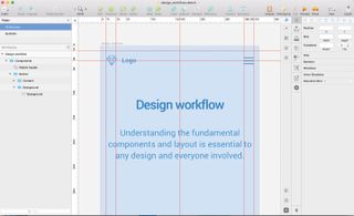 design workflow in Sketch