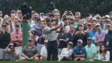 Tiger Woods crowds Masters