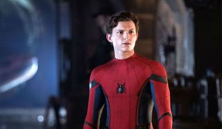 Tom Holland new spidey suit in Spider-Man Far From Home