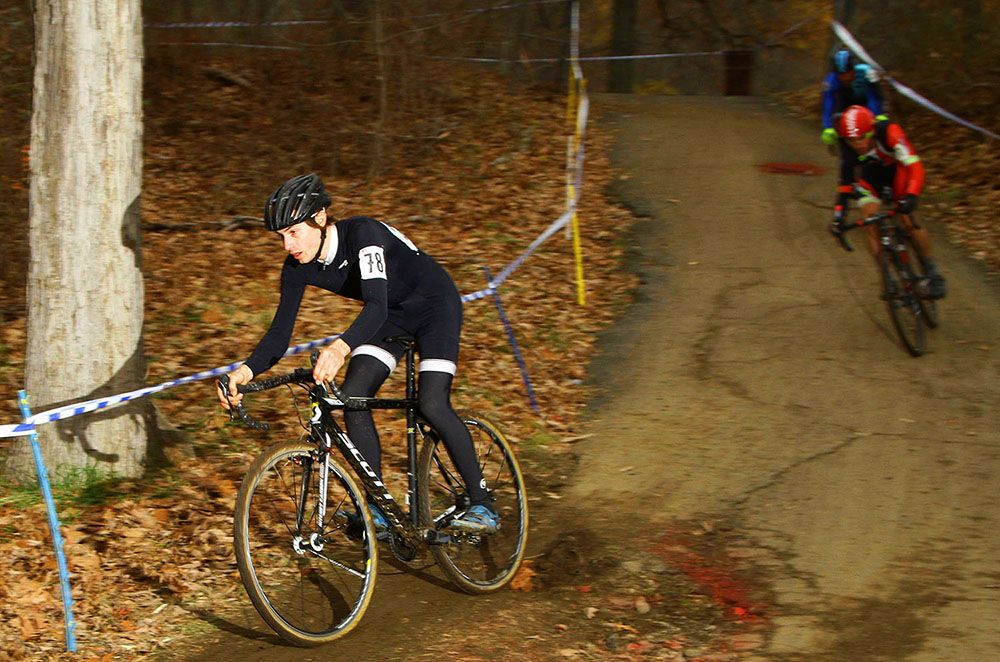 Cameron Dodge (Unattached) has a perennial following on the course.