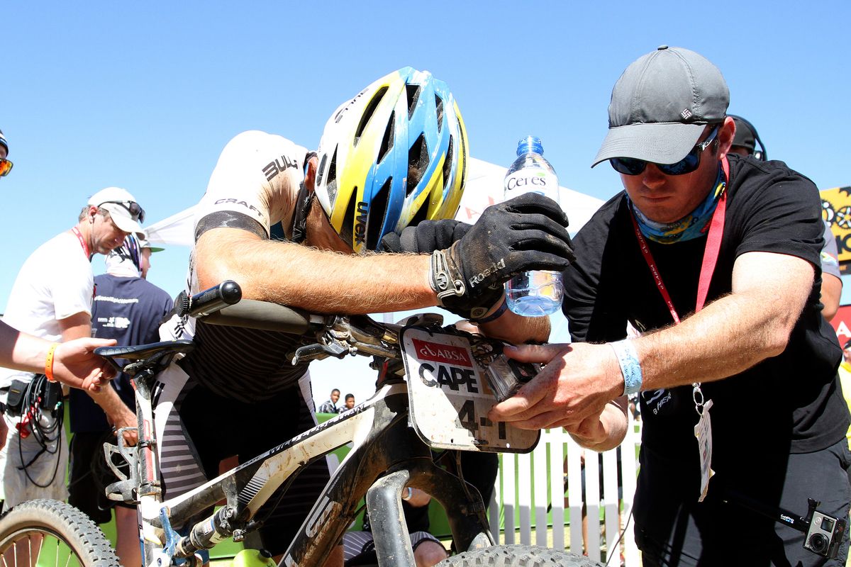 Karl Platt (Bulls) shattered after stage 3