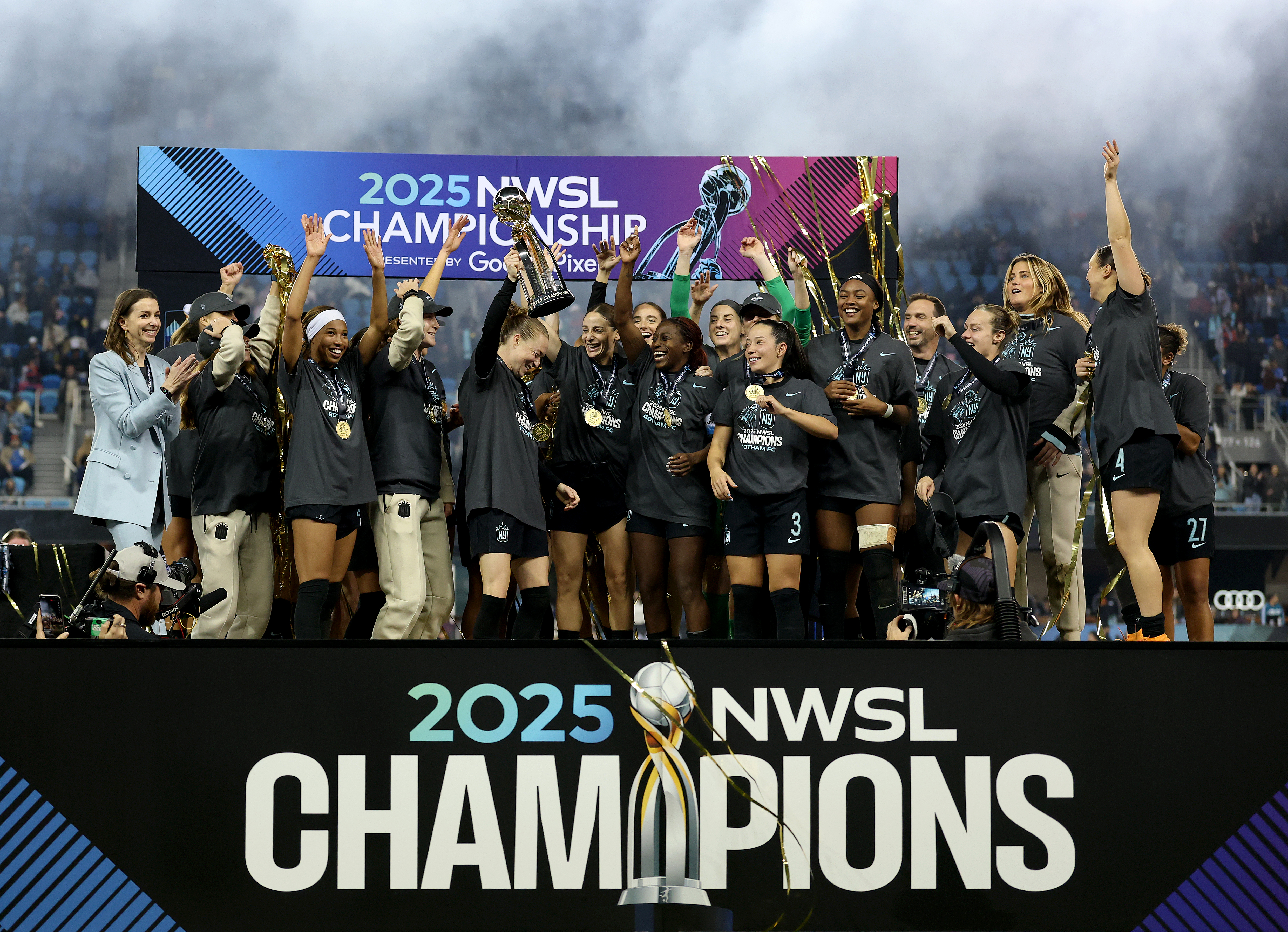 Gotham FC were crowned 2025 NWSL champions