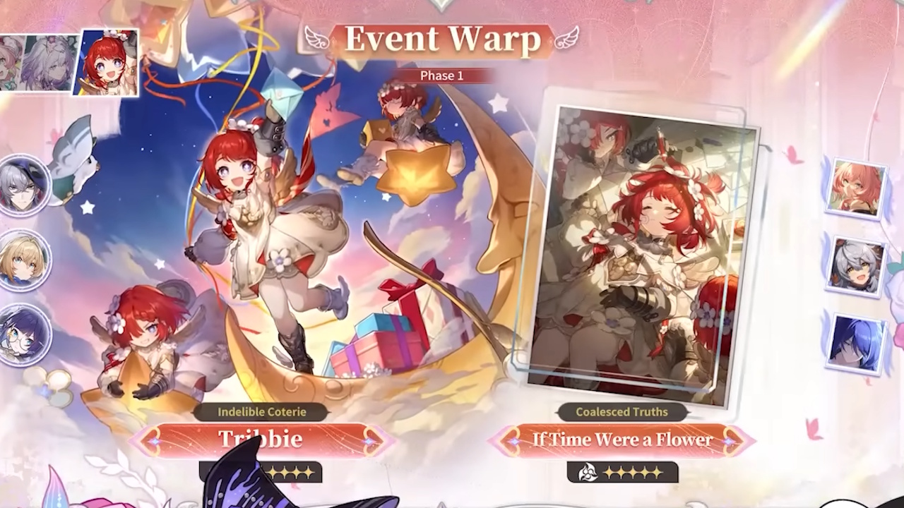 Honkai Star Rail banners - Tribbie in version 3.7