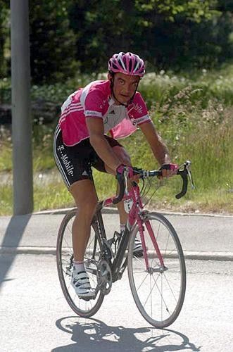 Daniele Nardello (T-Mobile) looking forward to the finish