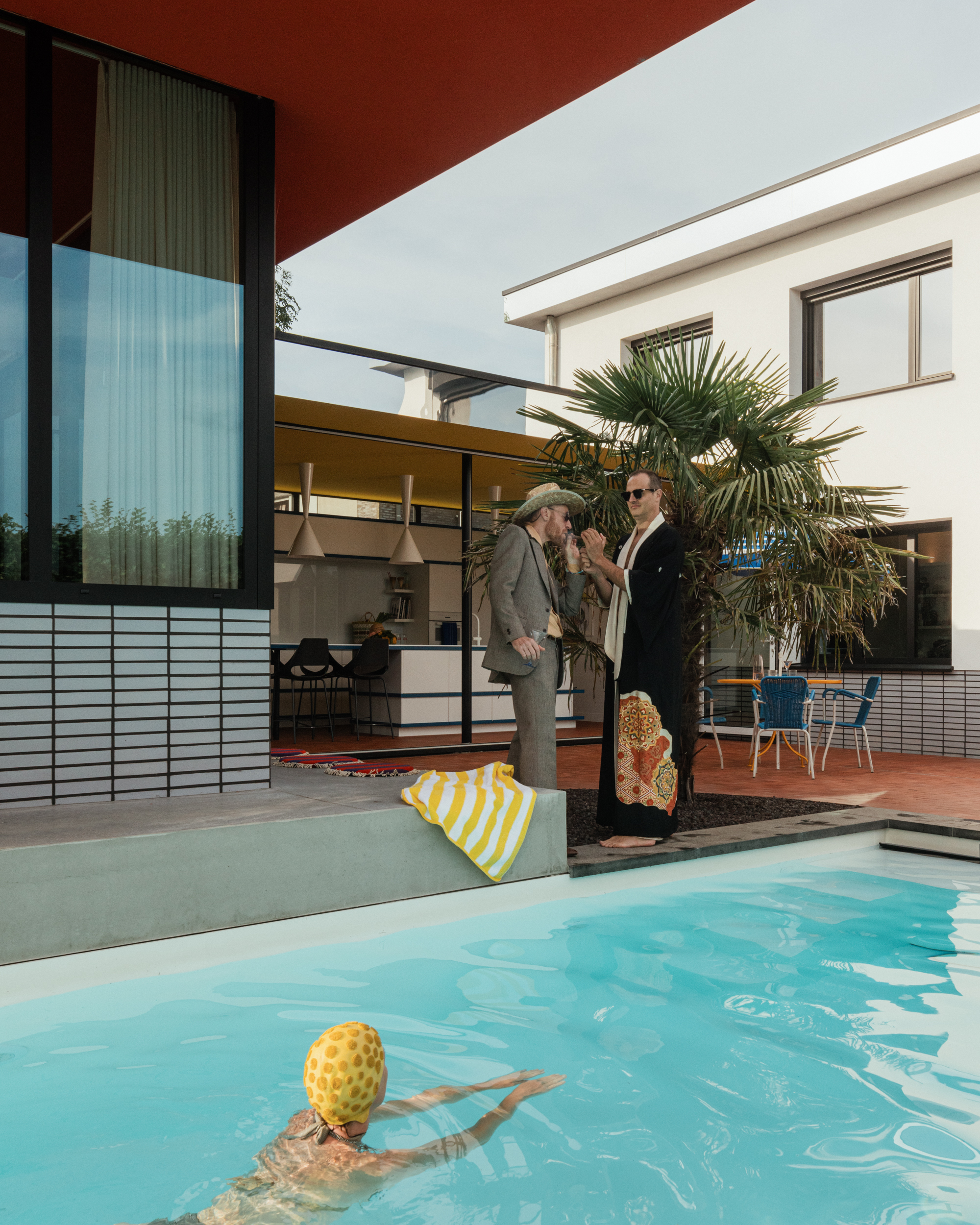 Painter's House midcentury Belgium