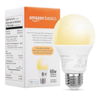 Amazon Basics Smart 7.5 Watt A19 Dimmable LED Light Bulb: $10.99 now $8.83 at Amazon