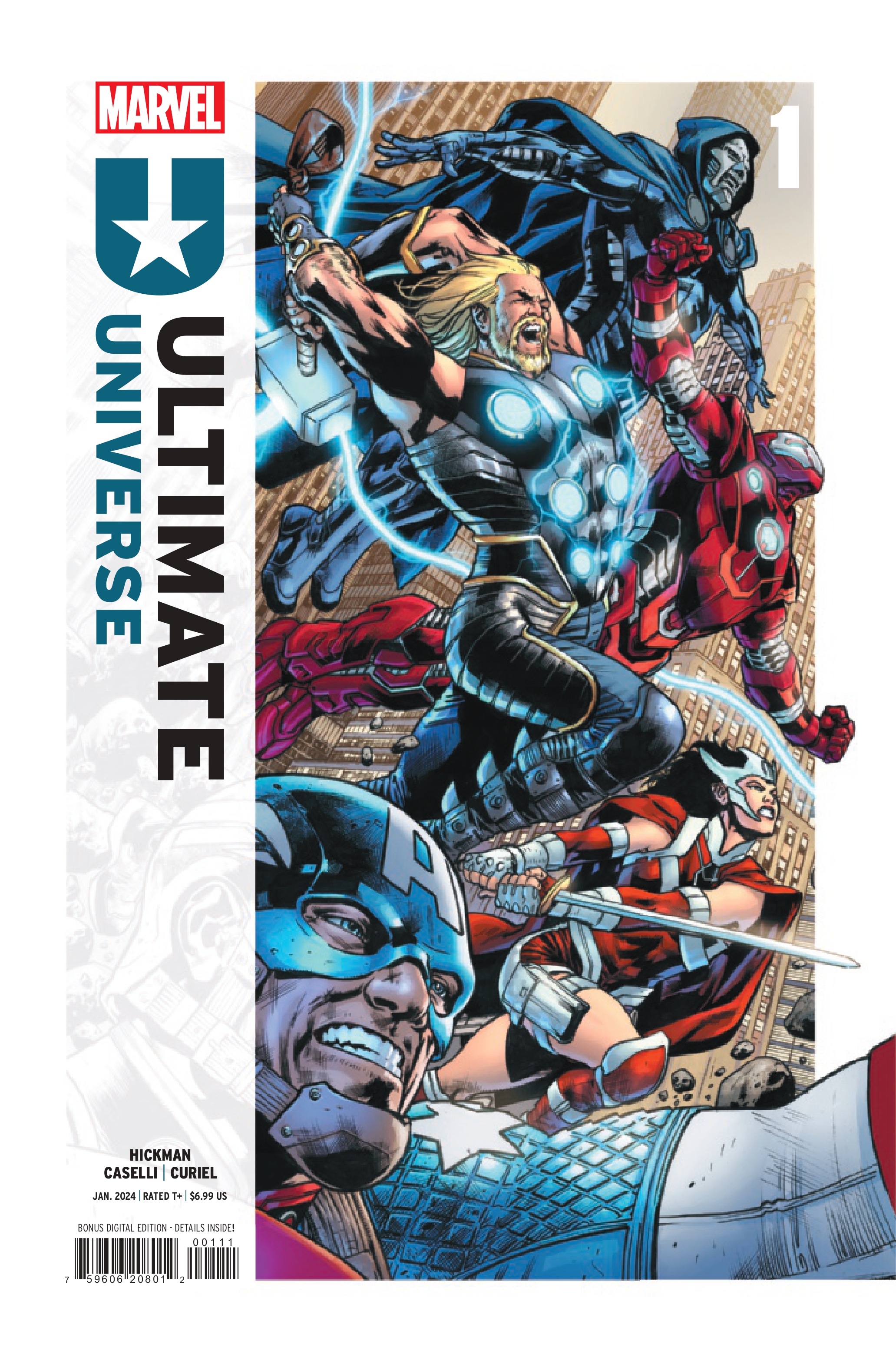 Páginas de Ultimate Universe #1