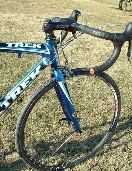 A very Bontrager-esque front end for the 2005 Discovery Channel Pro Cycling Team bikes.