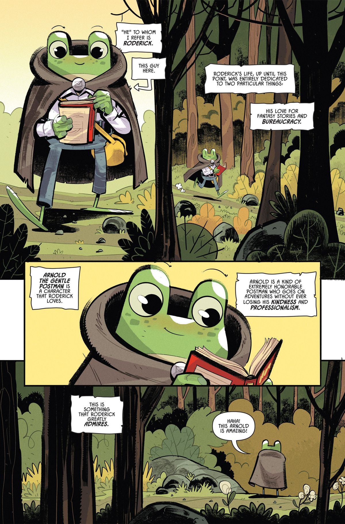 Art from Roderick and the City of Morhil #1
