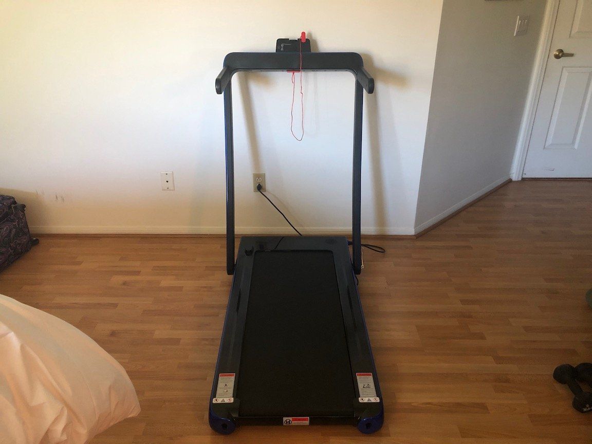 SuperFit GoPlus Treadmill Review A 2in1 foldable treadmill iMore
