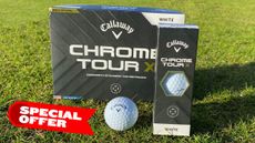 chrome tour x ball with box and sleeve