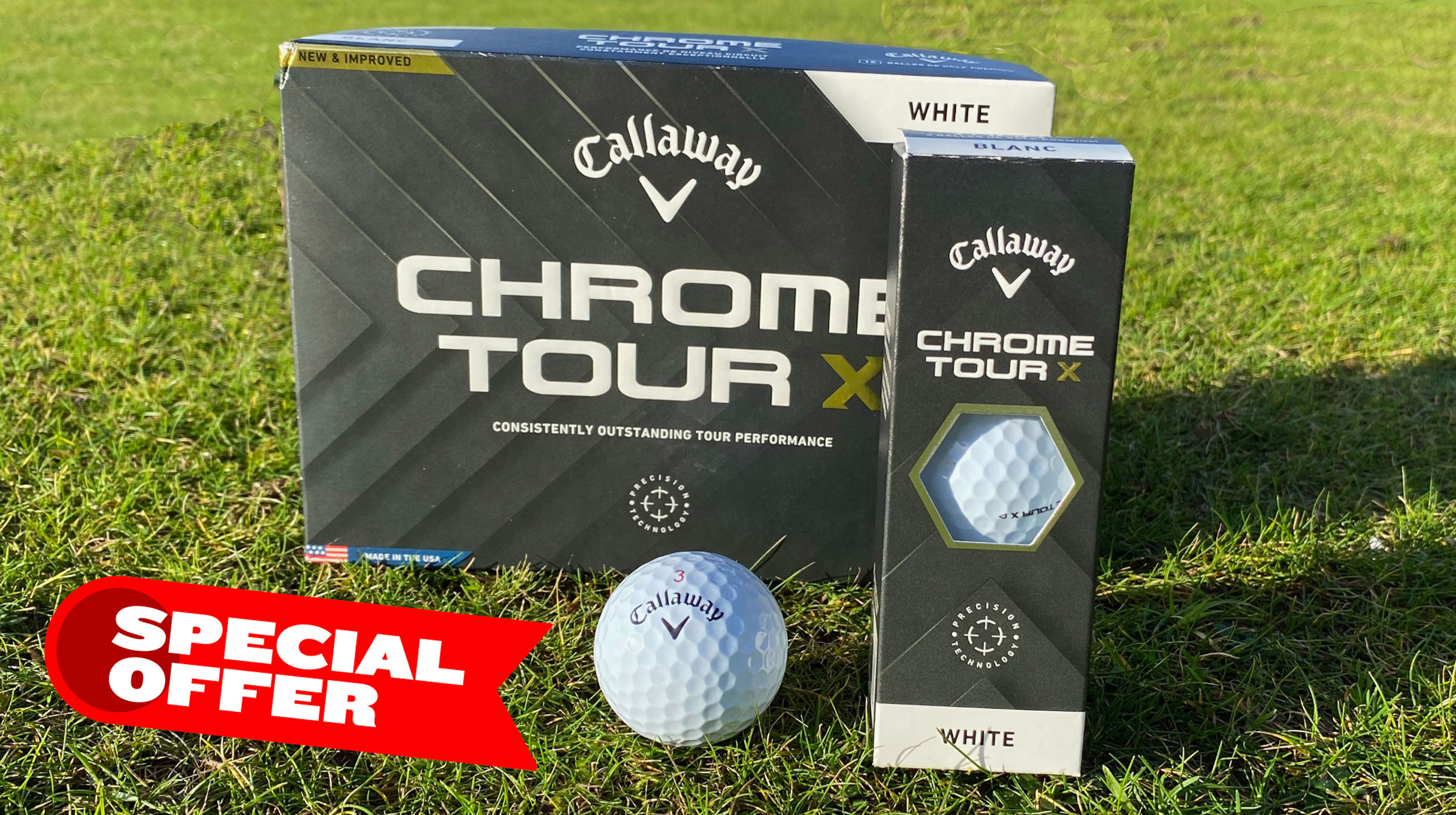 chrome tour x ball with box and sleeve