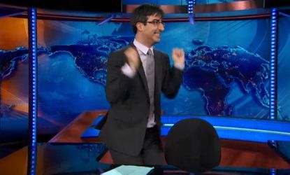 John Oliver welcomes the royal baby