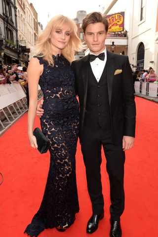Pixie Lott and Oliver Cheshire at BAFTA TV Awards 2015