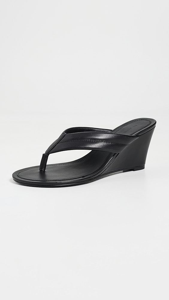 St. Agni Stitch Detail Thong Wedges
