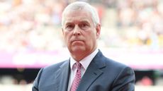 Prince Andrew, Duke of York attends the IAAF World Athletics Championships