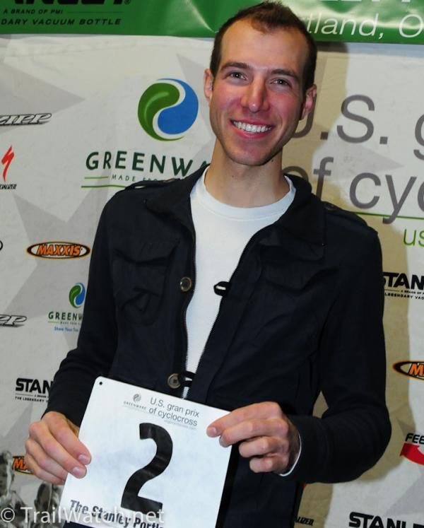 Jeremy Powers (Cannondale-Cyclocrossworld.com) taking the #2 number Friday night