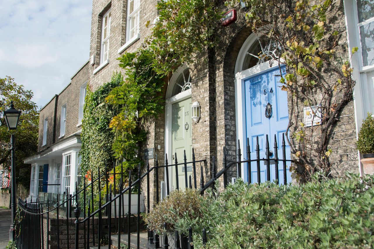 Riverside property on Strand-On-The-Green, Chiswick.