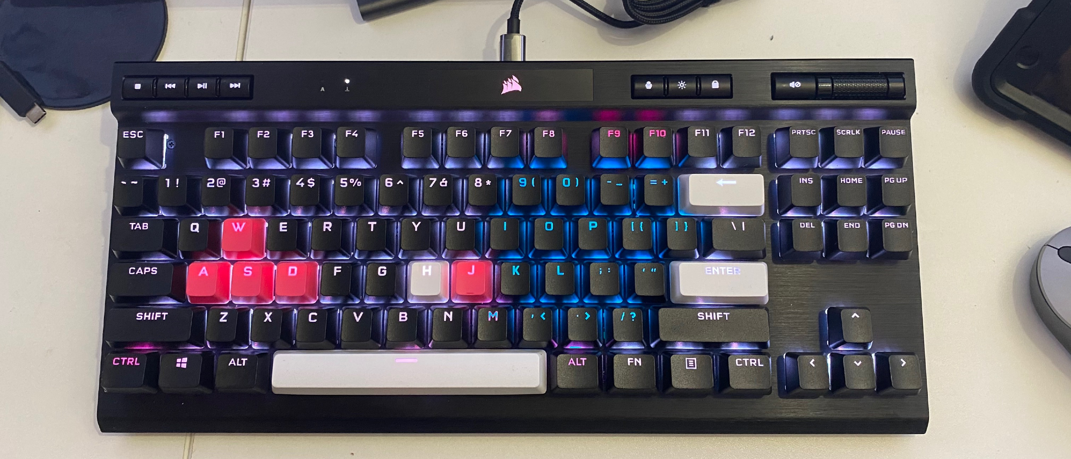 The Corsair K70 RGB TKL Mechanical Gaming Keyboard review | Laptop Mag