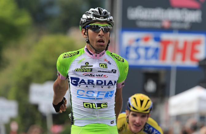Stefano Pirazzi (Bardiani CSF) wins stage 17