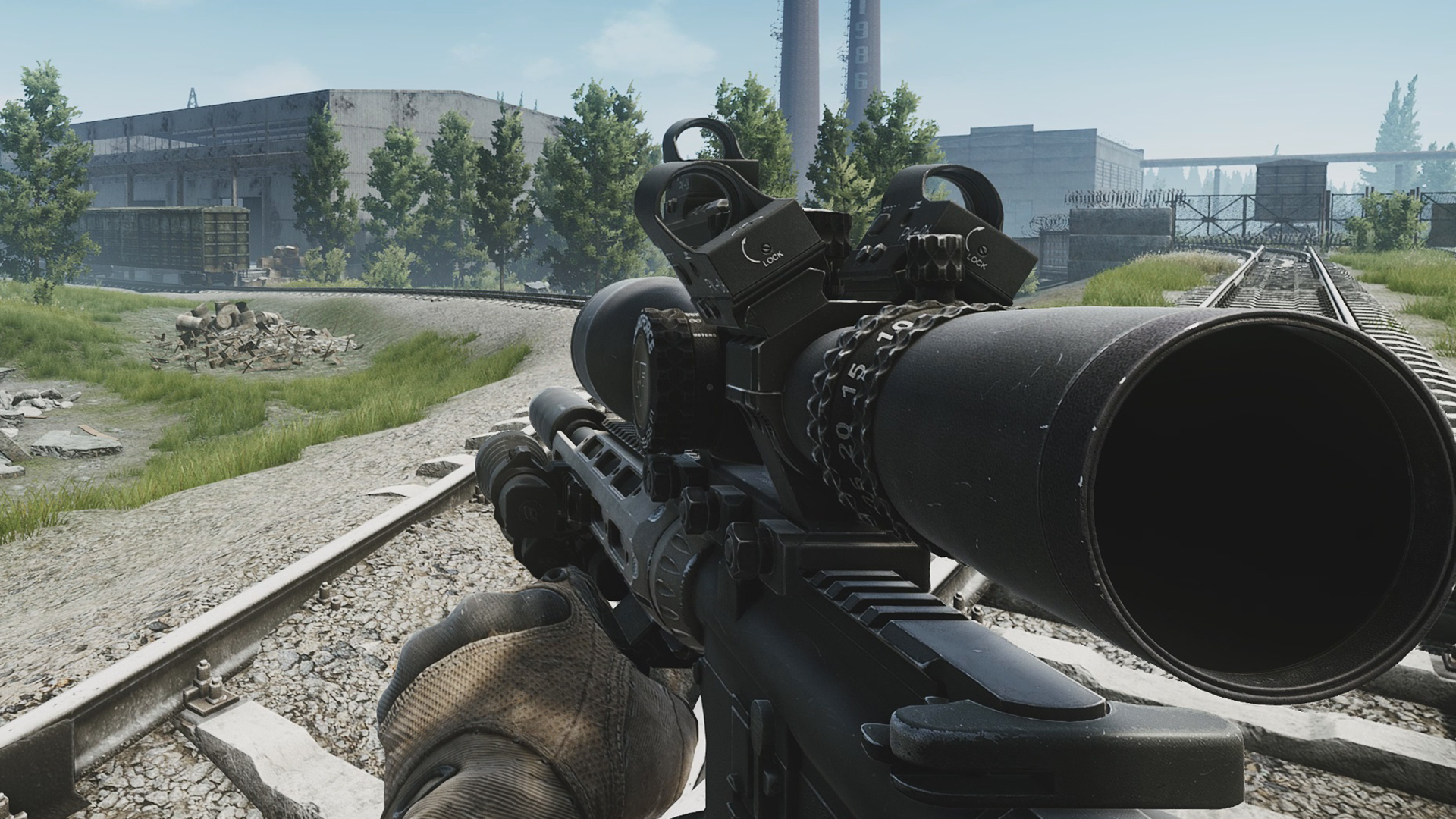 A Rifle With 5 Scopes And Other Dumb Guns You Can Make In Escape From Tarkov Pc Gamer