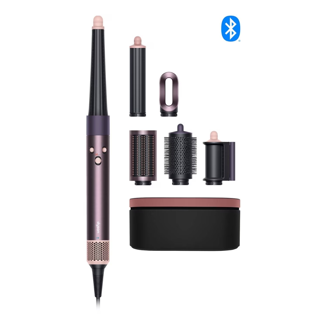 A product shot of the DYSON Airwrap I.D.™ Multi-Styler Straight to Wavy Jasper Plum