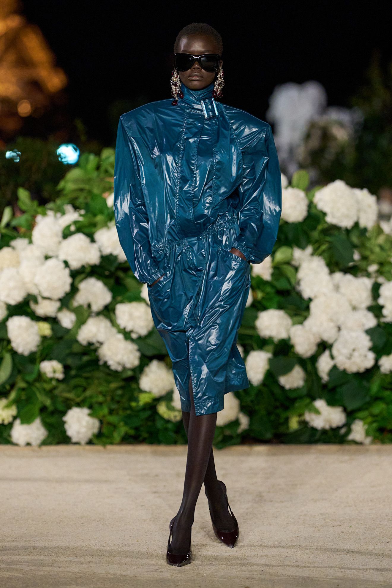 Capri blue trend on the spring/summer 2026 runway