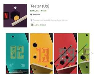 Teeter (Up) Netflix game on Google Play Store