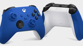 best pc controller: xbox series x controller blue