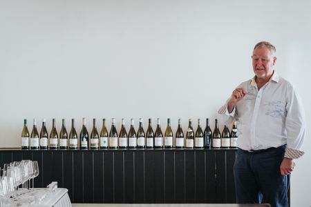 Steve Smith MW with wines