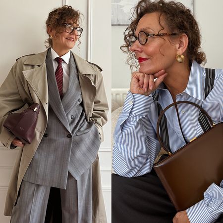 Renia Jazdzyk wearing work outfits