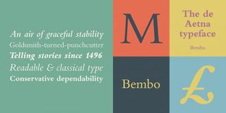 Fonts: Bembo