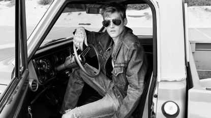 Presley Gerber Celine Eau de Californie campaign. Directed by Hedi Slimane