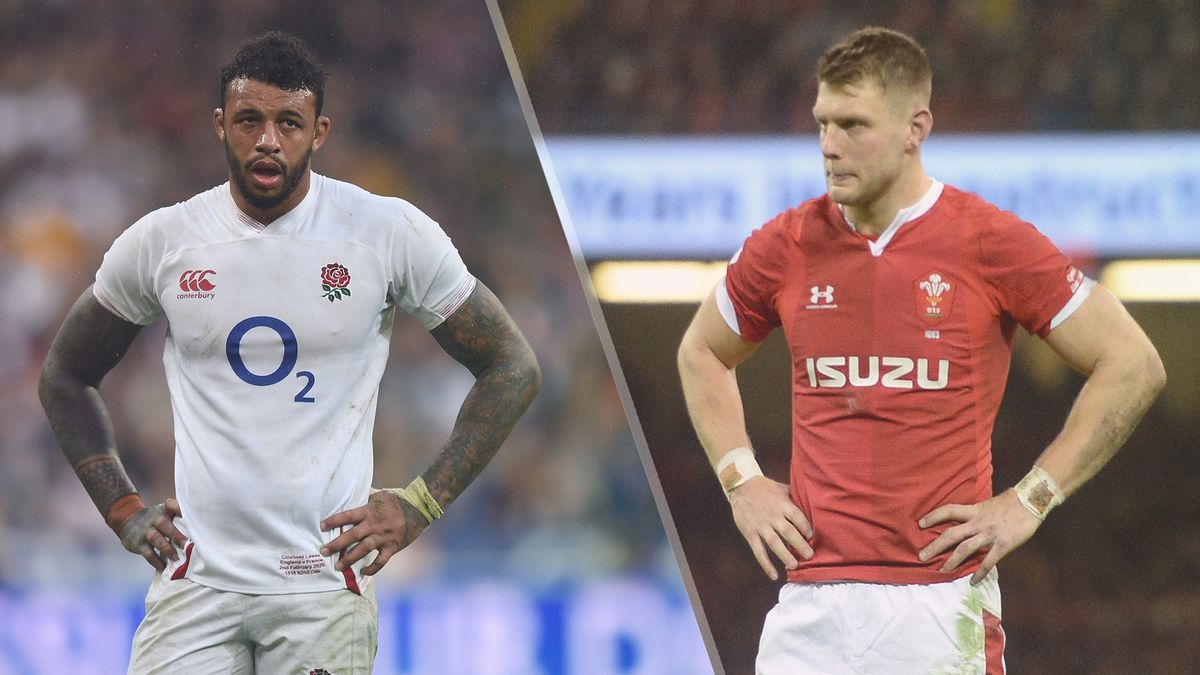 Courtney Lawes of England and Dan Biggar of Wales could both feature in the England vs Wales live stream