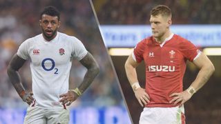 Courtney Lawes of England and Dan Biggar of Wales could both feature in the England vs Wales live stream