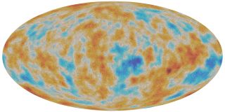 Satellite image of the universe's CMB