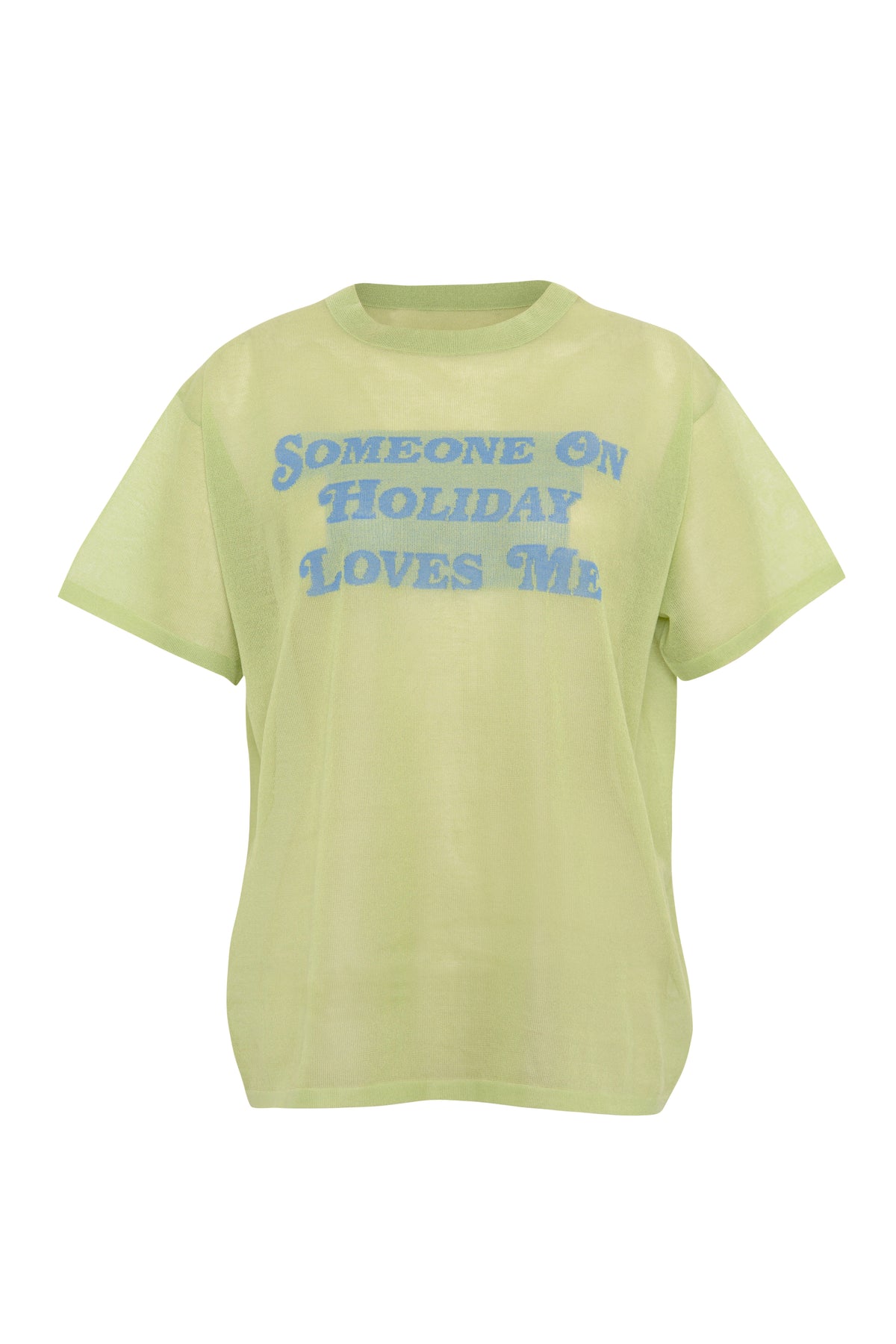 Someone on Holiday Knit Tee