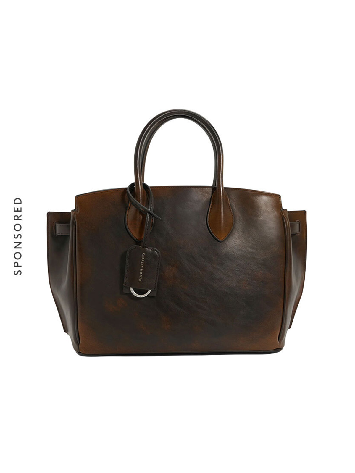 Charles &amp;amp; Keith, Large Ginevra Tote Bag